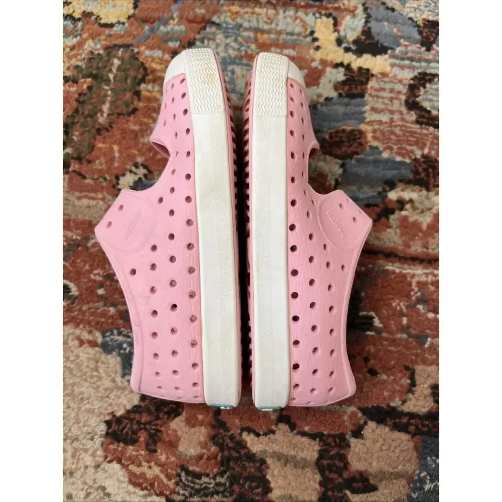 Native Shoes Mary Jane Water Shoes Pink Girls Child Size 10 Kids